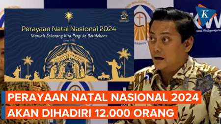 12.000 Orang Diperkirakan Hadiri Perayaan Natal Nasional 2024 di Indonesia Arena