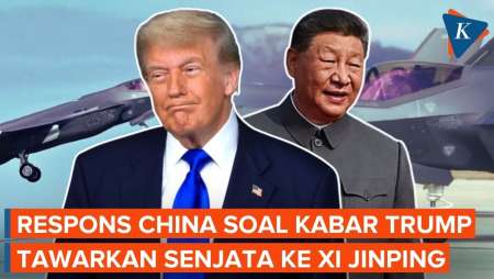 Respons China Soal Trump Disebut Tawarkan Senjata Buatan AS Ke Xi Jinping