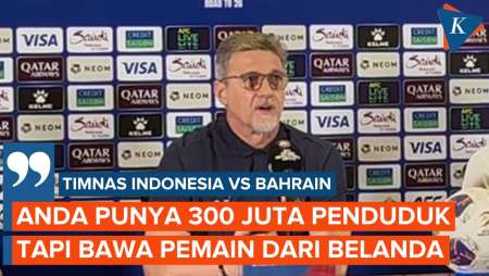 Pelatih Bahrain Sindir Timnas Indonesia Punya Pemain Baru Tiap Laga