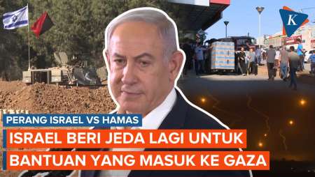 Israel Akan Beri Jeda Pertempuran agar Bantuan Bisa Masuk Gaza