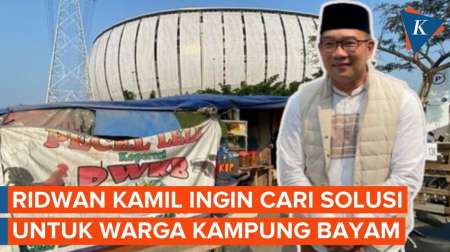 Ridwan Kamil: Eks Warga Kampung Bayam Berhak Tinggal di Jakarta dengan Nyaman dan Aman