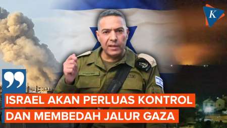 Luncurkan Serangan Skala Besar, Israel Ingin Membedah Jalur Gaza