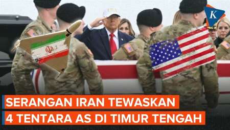 CENTCOM: 4 Tentara AS Tewas Dalam Serangan Iran, Dari Yordania Hingga Irak