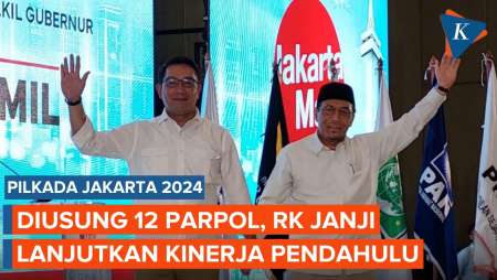 Ridwan Kamil Janji Lanjutkan Program Anies, Ahok, hingga Jokowi jika Menang Pilkada Jakarta