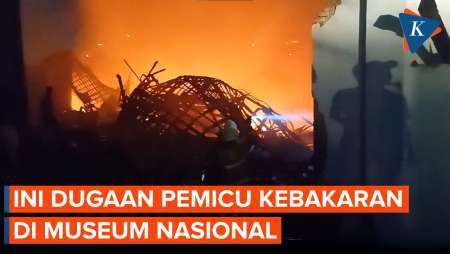 Kebakaran di Museum Nasional Diduga Berasal dari Bedeng Proyek