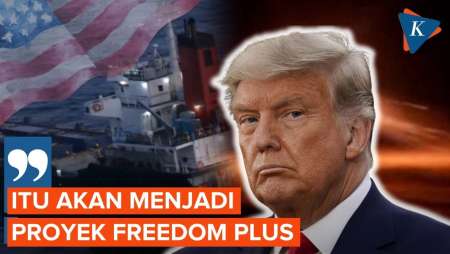 Trump Ungkap “Proyek Freedom Plus”, AS Siap Beraksi Lagi di Selat Hormuz