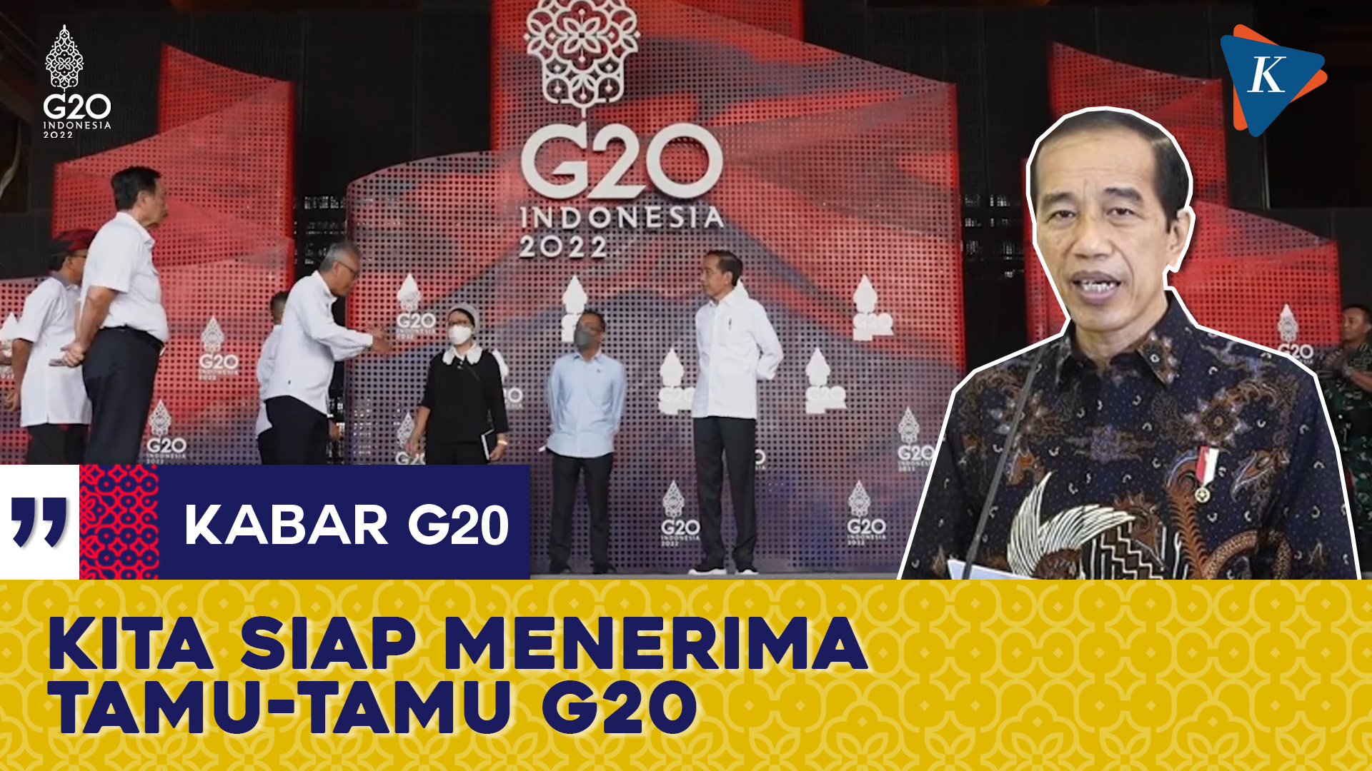 Jokowi Nyatakan Indonesia Siap Selenggarakan KTT G20