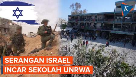 Serangan Udara Israel Incar Sekolah UNRWA, Tewaskan 39 Pengungsi Palestina di Nuseirat Gaza Tengah