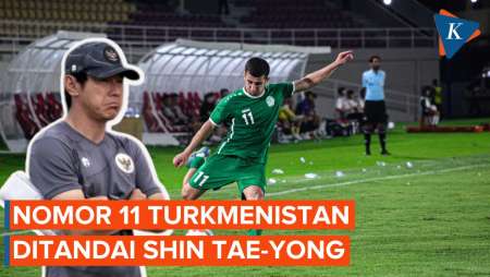 Shin Tae-yong Tandai 1 Pemain Turkmenistan, Top Skorer di Grup K