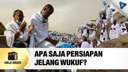 Rangkaian Jelang Proses Wukuf di Arafah