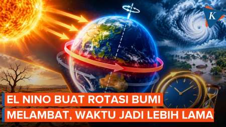 El Nino Bikin Sehari Lebih Panjang, Bertambah Berapa Detik?