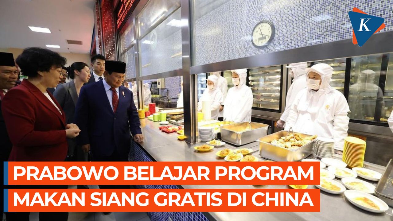Prabowo ke China, Pelajari Budaya Makan Siang Gratis di Sekolah