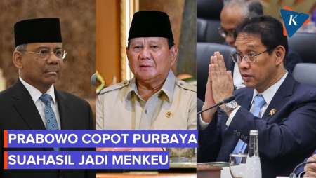 Prabowo Copot Purbaya, Suahasil Nazara Jadi Menteri Keuangan