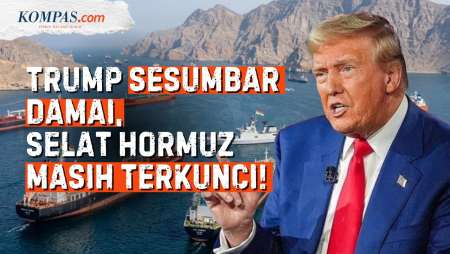 Pemandangan Selat Hormuz Tetap Terkunci, Sesumbar Trump Tak Bikin Iran Goyah