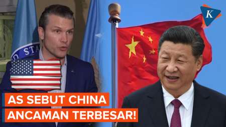 AS Sebut China Ancaman Terbesar dan Tak Ingin Ada Konflik