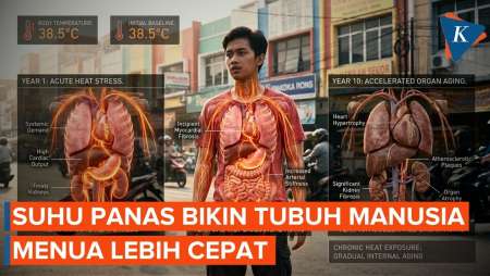 Studi Ungkap Gelombang Panas Bisa Membuat Tubuh Manusia Menua Lebih Cepat