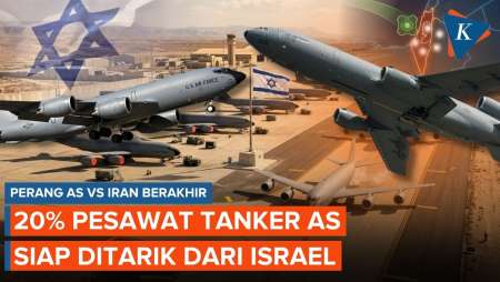Militer AS Segera Tarik Pesawat Tanker Dari Israel