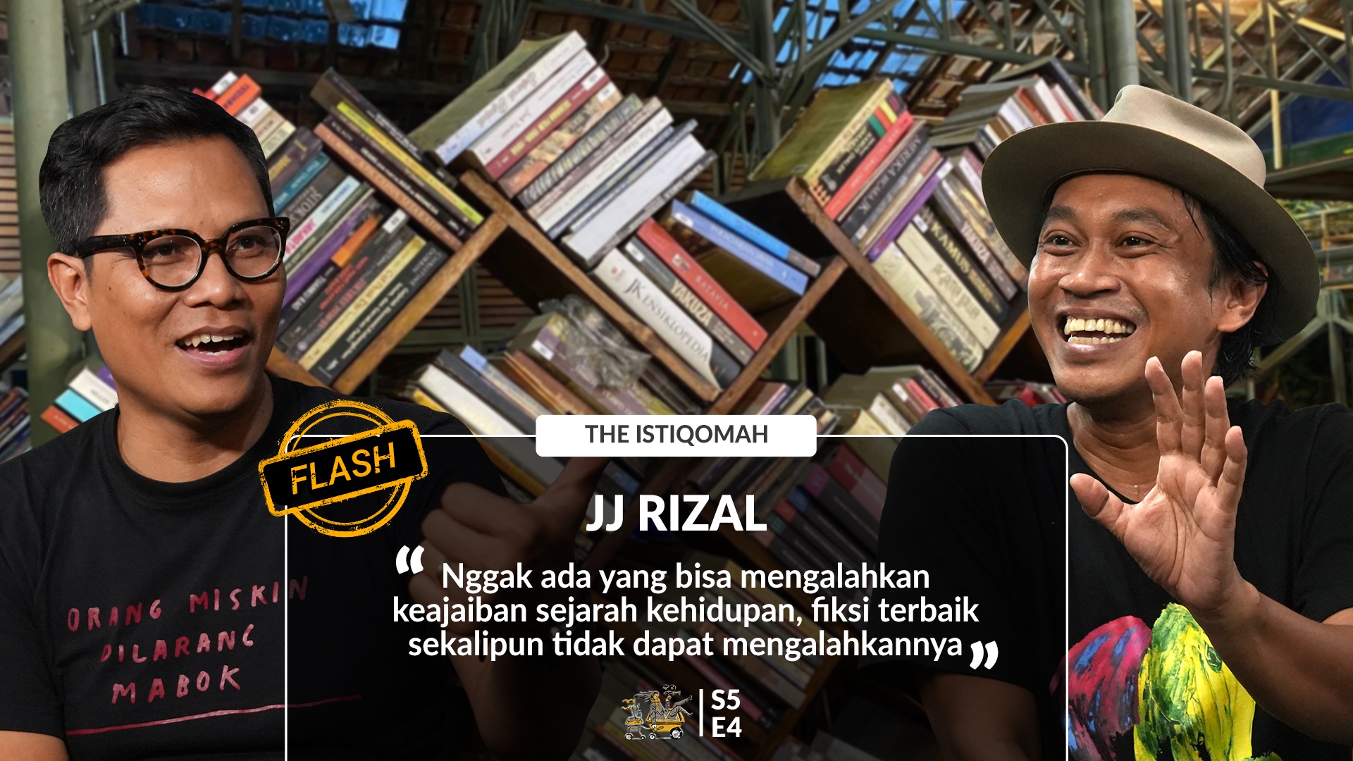 Beginu [FLASH] S5E4: JJ Rizal dan Cerita Narasi para Pendiri Bangsa