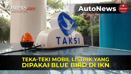 Mobil Listrik yang Bakal Dipakai Blue Bird di IKN