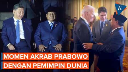 Keakraban Prabowo dengan Biden dan Xi Jinping di Gala Dinner APEC 2024