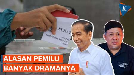 Jokowi Sebut Pemilu Banyak Drama, Fahri Hamzah Ungkap Faktornya