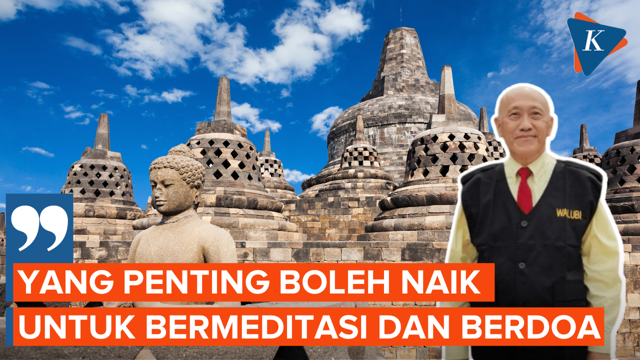 Walubi Harap Umat Buddha Diberi Keringanan Tiket Naik Candi Borobudur