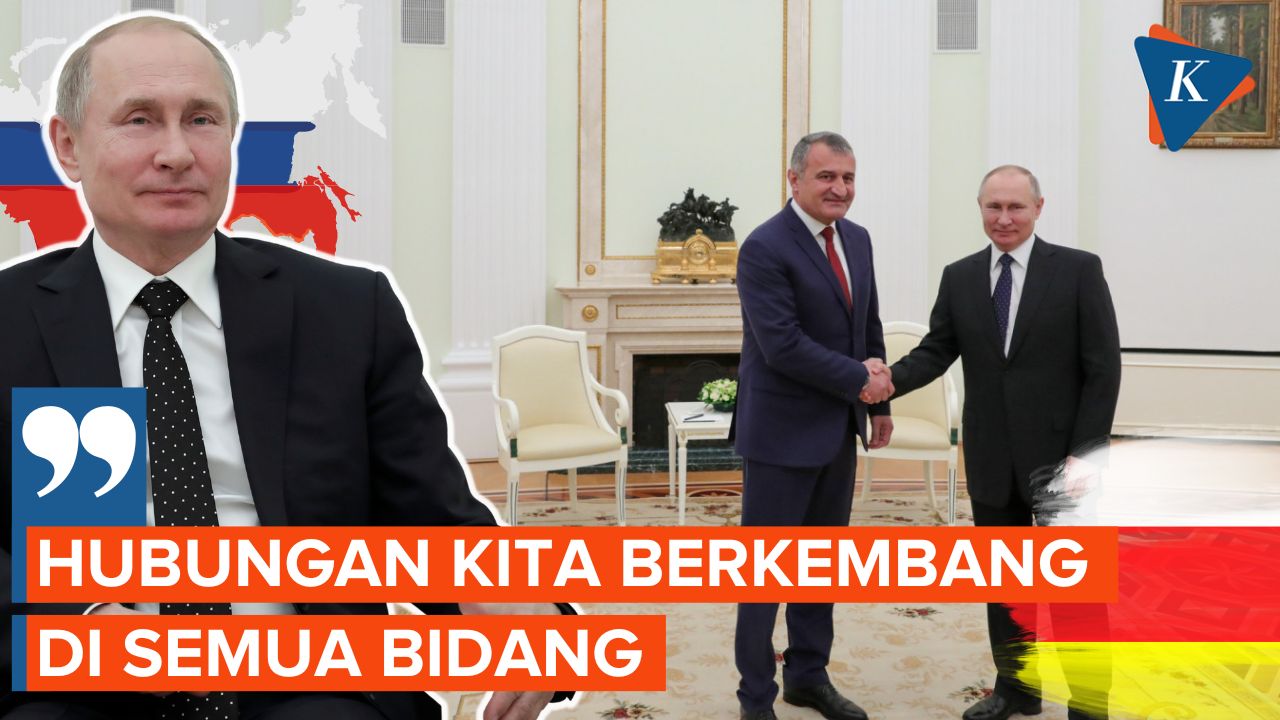 Putin Bertemu Sekutunya, Pemimpin Ossetia Selatan ke Moskow