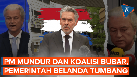 Pemerintah Belanda Tumbang: Perdana Menteri Mundur, Koalisi Partai Penguasa Bubar