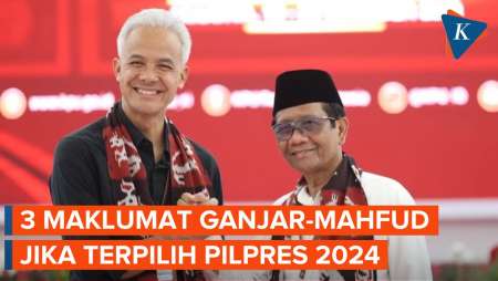 Mahfud MD Bacakan 3 Maklumat, Berlaku apabila Menang Pilpres 2024