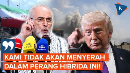 Iran Tegaskan Tak Akan Menyerah Dalam Perang Hibrida Melawan AS