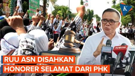 RUU ASN Disahkan, Tenaga Honorer Dipastikan Tak Kena PHK Massal