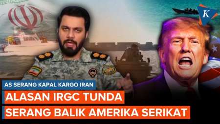 IRGC Tunda Serang Balik AS Usai Kapal Kargo Iran Ditembaki di Laut Arab