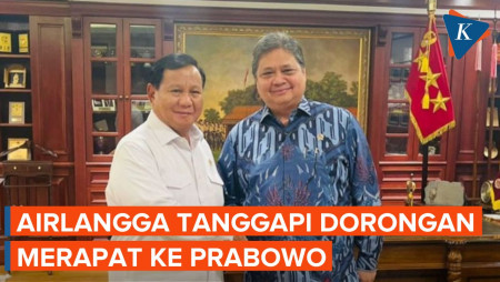 Kata Airlangga soal Permintaan Merapat ke Prabowo