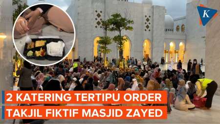 Dua Vendor Katering Rugi Hampir 1 Miliar usai Tertipu Order Fiktif Buka Puasa Masjid Zayed