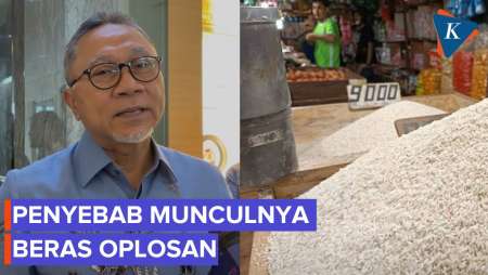 Penyebab Beras Oplosan Menurut Menko Pangan Zulhas