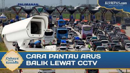 Cara Pantau Arus Balik Lebaran 2026 Lewat 1.351 CCTV