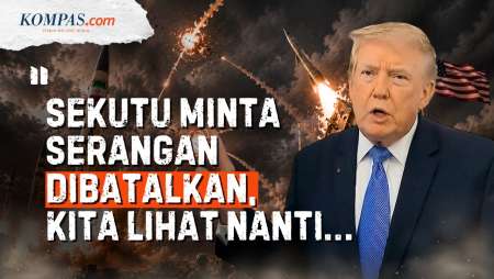 Trump Ungkap Detik-detik Batalkan Serangan Ke Iran, Pilih "Damai" Daripada Main Api