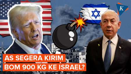 Trump Cabut Kebijakan Biden, Akan Kirim Bom 900 Kg ke Israel?