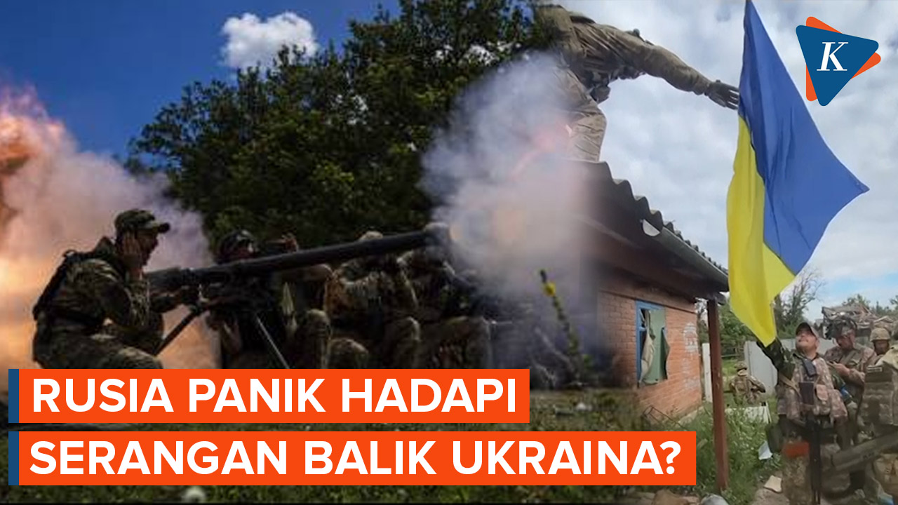 Banyak Tinggalkan Persenjataan, Rusia Panik Diserang Balik Ukraina?