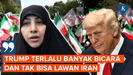 Tanggapi Ancaman AS, Warga Iran: Trump Terlalu Banyak Bicara