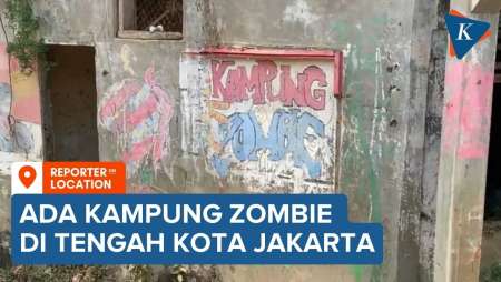 Potret Kampung Zombie di Cililitan, Seperti Apa?