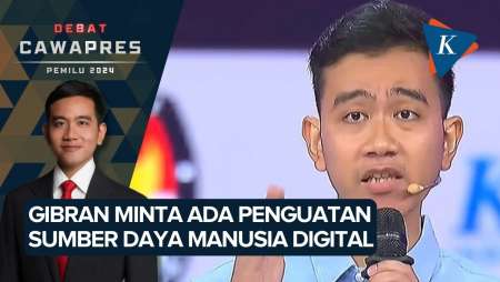 Bahas soal Digitalisasi, Gibran Ingatkan Pentingnya Penguatan SDM Digital 