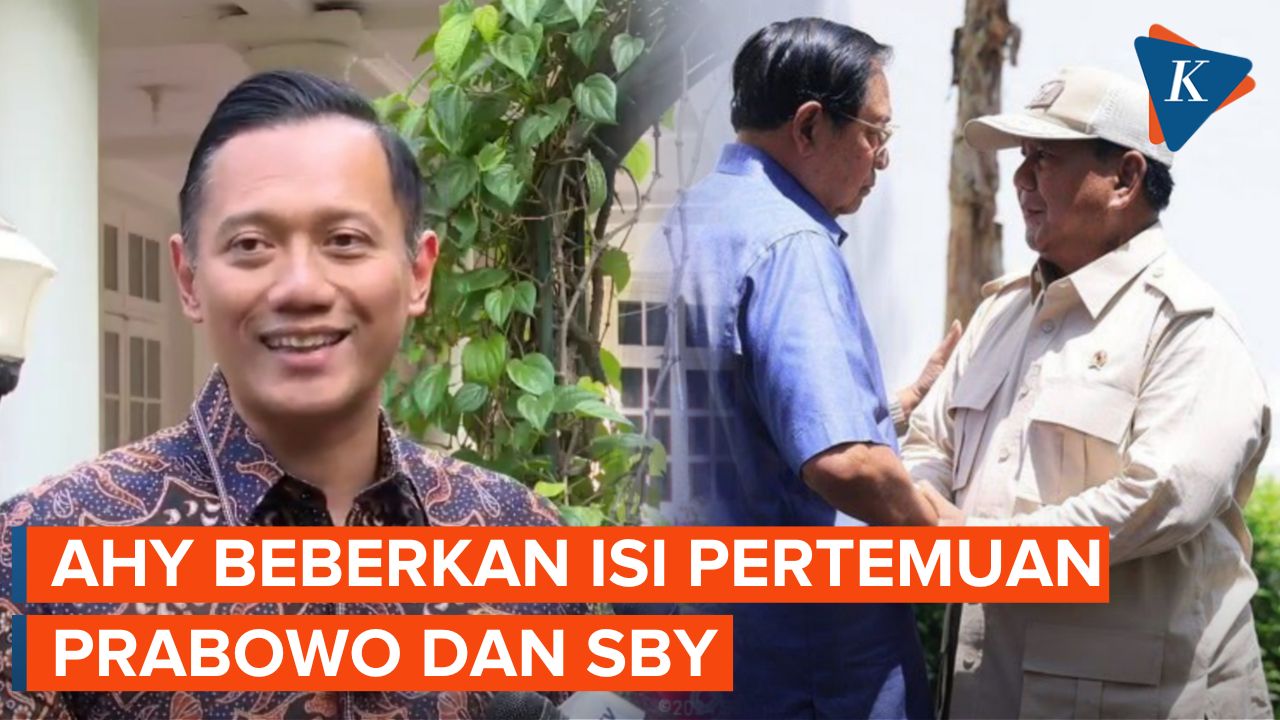 Prabowo Bertemu SBY di Cikeas Jumat Malam, AHY: Sahabat yang Saling Membutuhkan