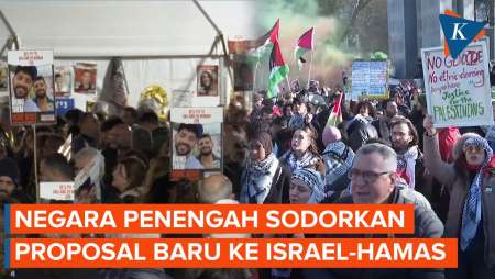 Proposal Baru Gencatan Senjata Ditawarkan ke Israel dan Hamas