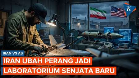 Iran "Sulap" Perang jadi "Peta" Inovasi Senjata Baru, Pelajari Kelemahan AS