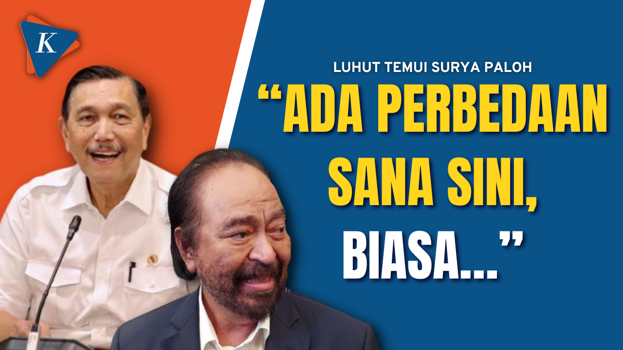 Ini Kata Luhut Usai Bertemu dengan Surya Paloh