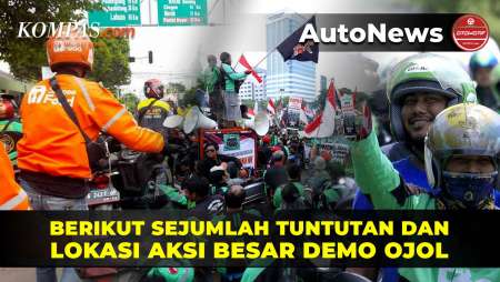 Demo Besar Ojol Besok, Hindari Ruas Jalan Berikut Ini