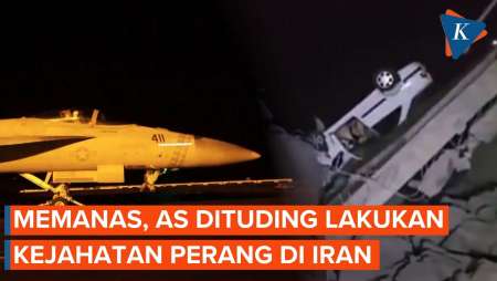 Iran Tuding AS Lakukan Kejahatan Perang, Serang Infrastruktur Sipil