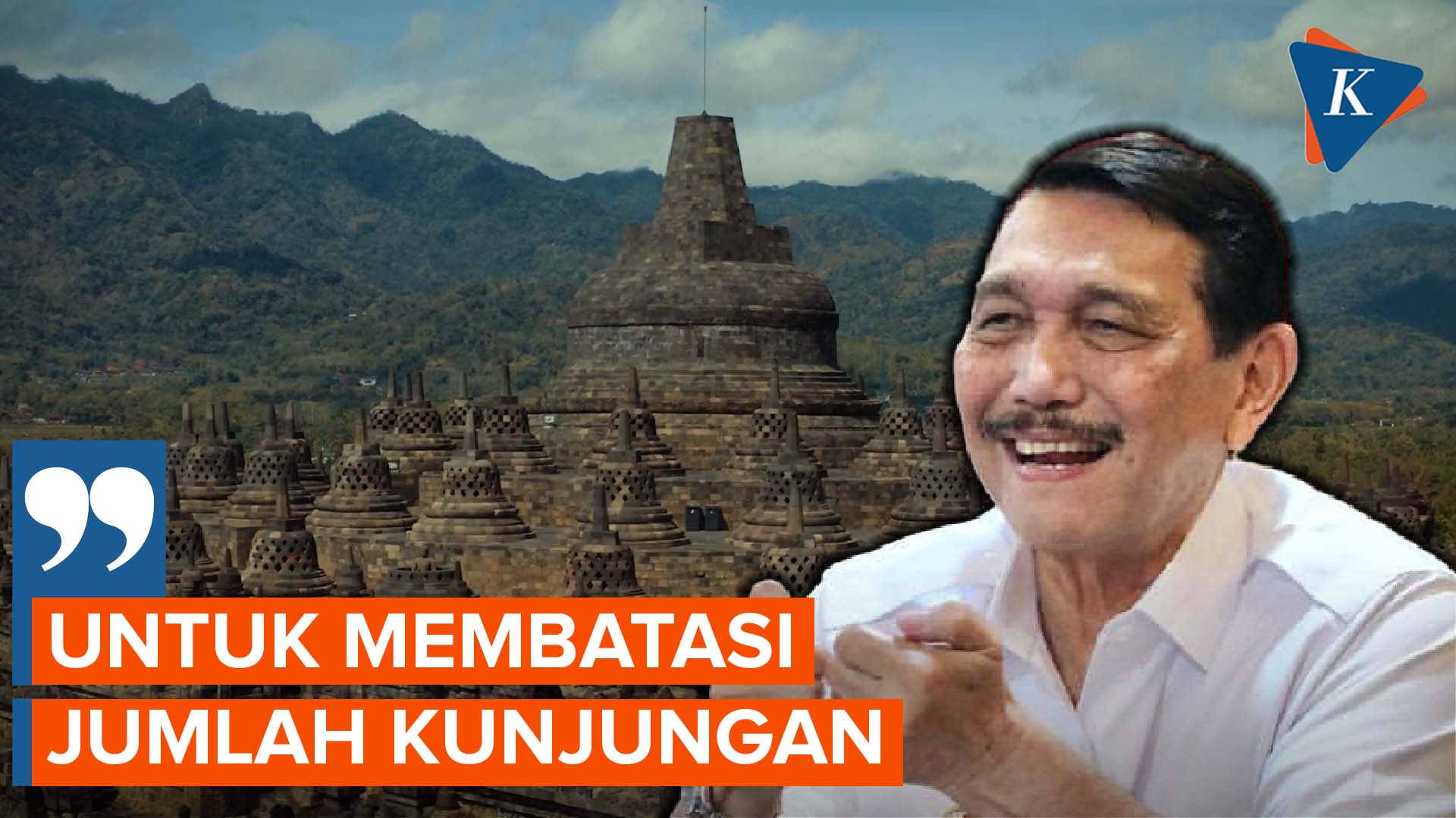 Luhut Putuskan Turis Lokal Bayar Rp 750.000 Masuk Borobudur