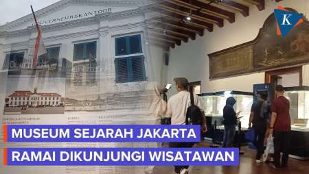 Museum Sejarah Jakarta di Kota Tua Jadi Favorit Wisatawan Habiskan Libur Lebaran